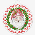Baxter & Me Quilted Santa Door Hanger