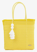 Valerosa Yellow and White Checkered Playera