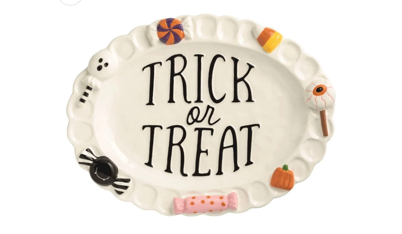Mud Pie Halloween Candy Platter