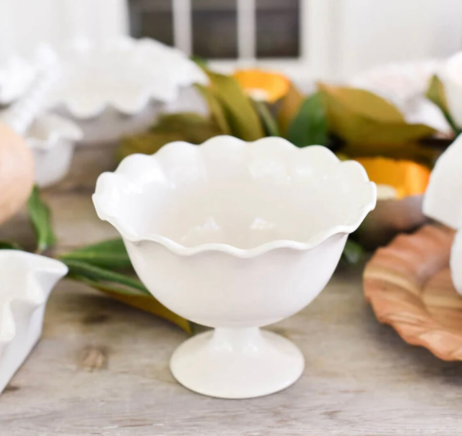 Coton Colors Signature Ruffle Trifle Bowl - Thumbnail 5