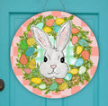 Bunny Egg Wreath Door Hanger