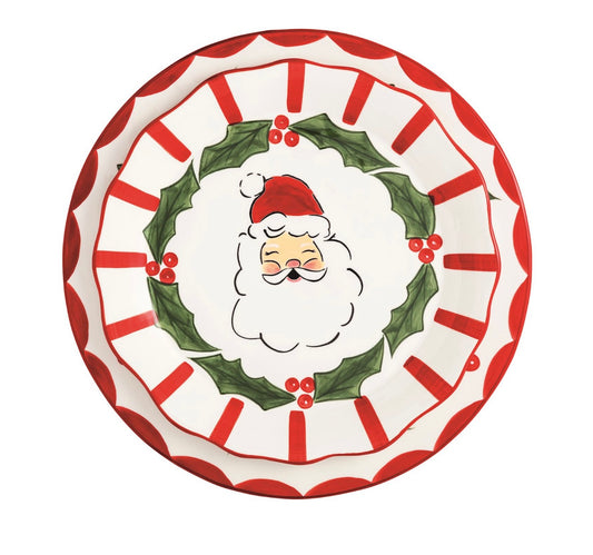 Mud Pie Candy Santa Nested Platter