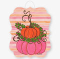 Baxter & Me Sherbert Pumpkin Stack Door Hanger