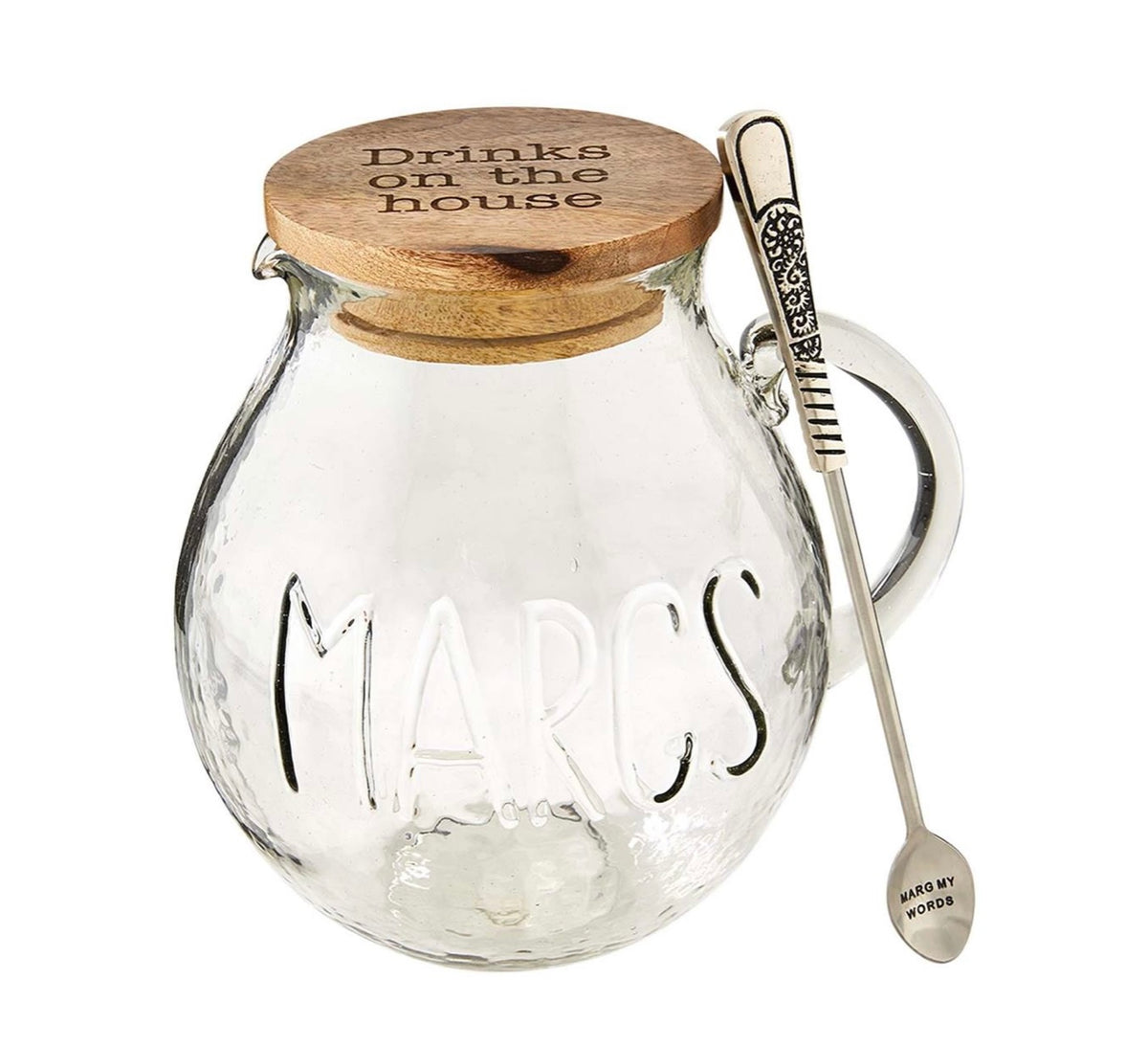 Glass Marg Pitcher Set