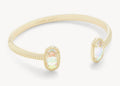 Kendra Scott Elton Bracelet Gold Dichroic Glass