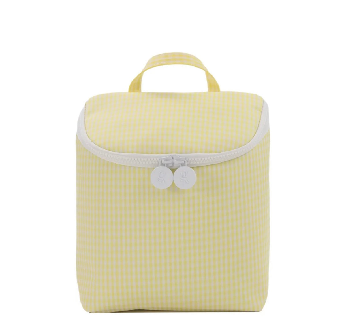 TRVL Design Take Away Insulated Lunch Bag Gingham Buttercup