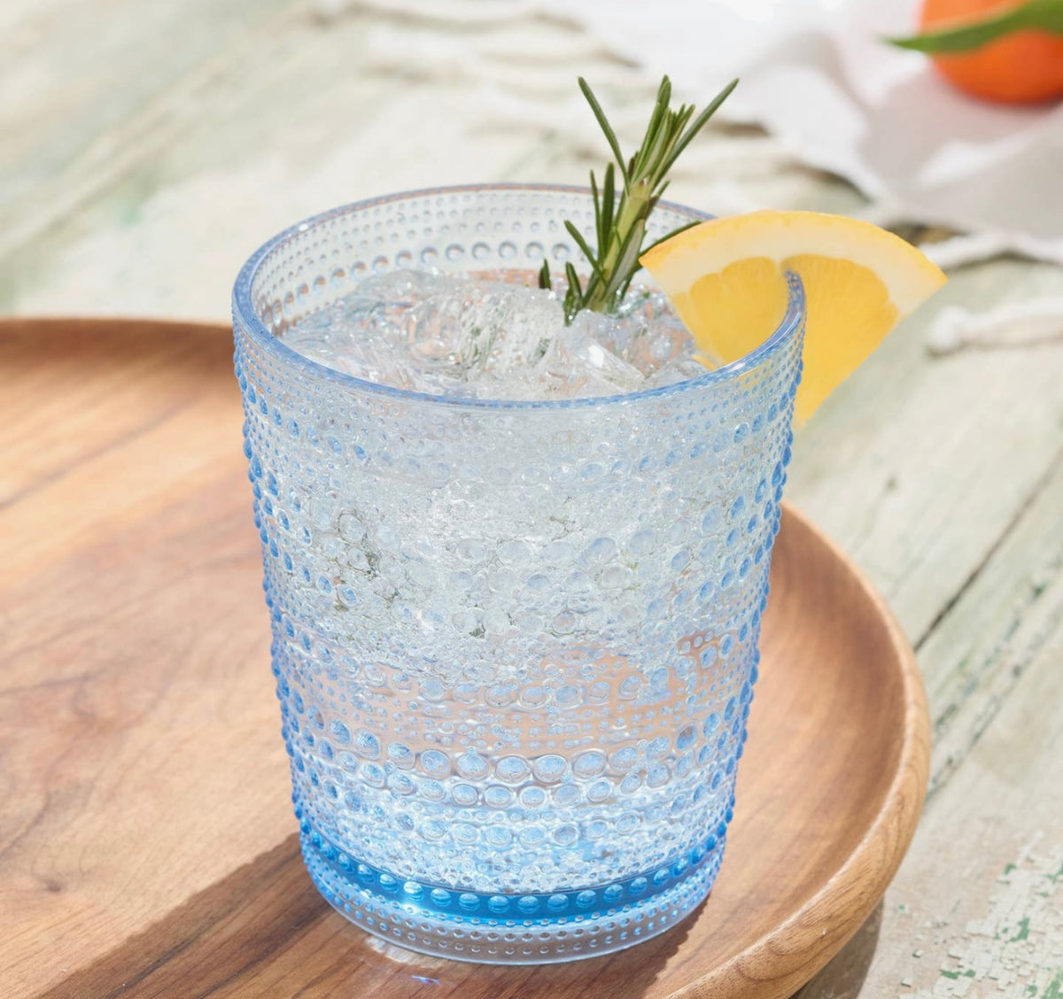 Certified Santa Fe Blue Acrylic DOF Glass 16oz
