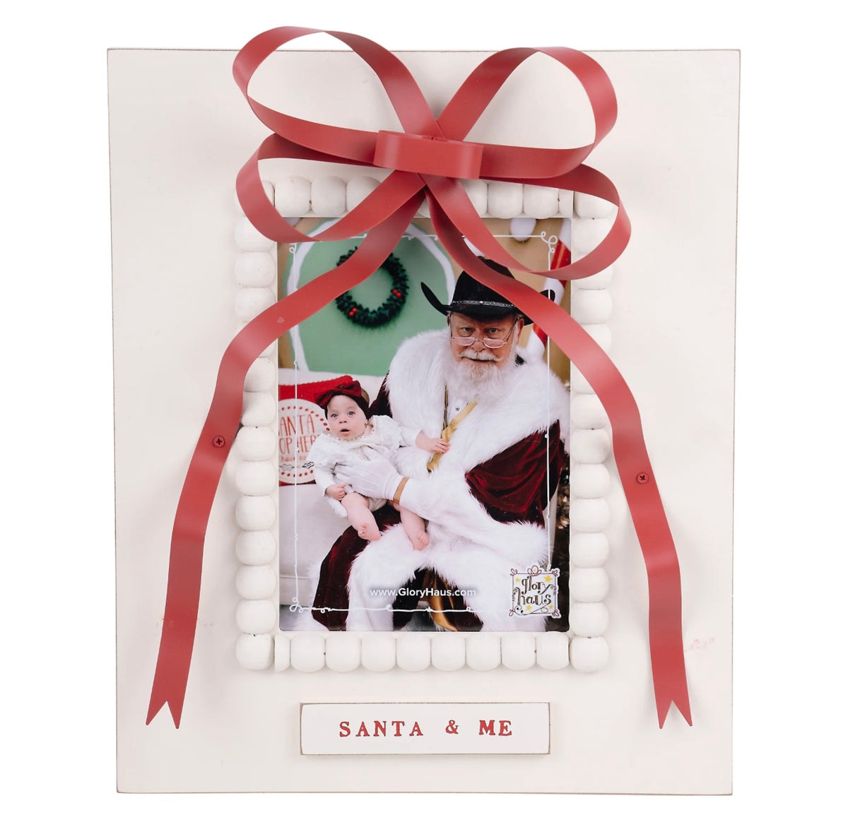 Santa and Me Frame