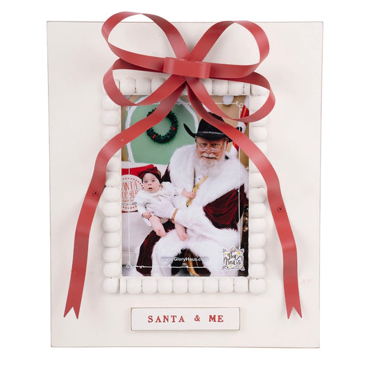 Santa and Me Frame