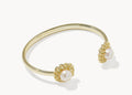 Kendra Scott Gabriella Pearl Cuff Bracelet Gold