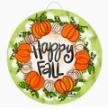Pumpkins All Around Door Hanger