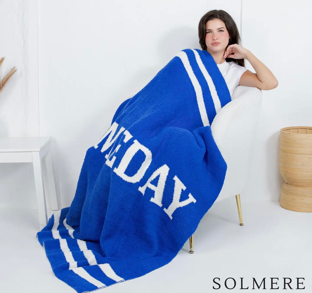 Game Day Blanket - Blue
