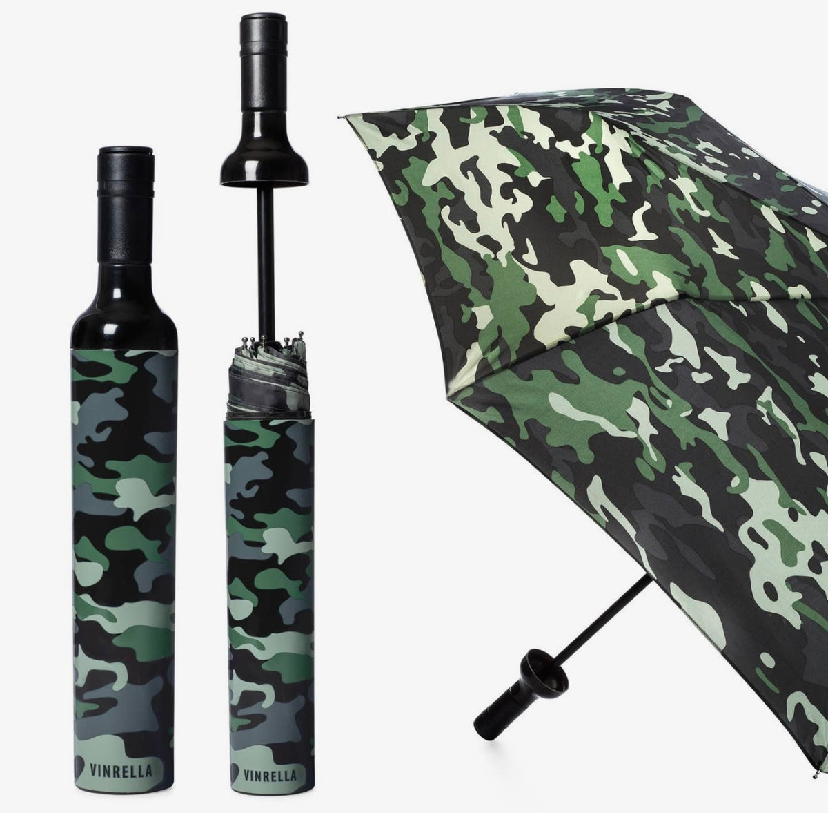Vinrella Camoflauge Bottle Umbrella