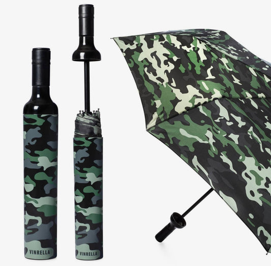 Vinrella Camoflauge Bottle Umbrella