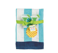 Mud Pie Terry Cloth Towel Set Blue