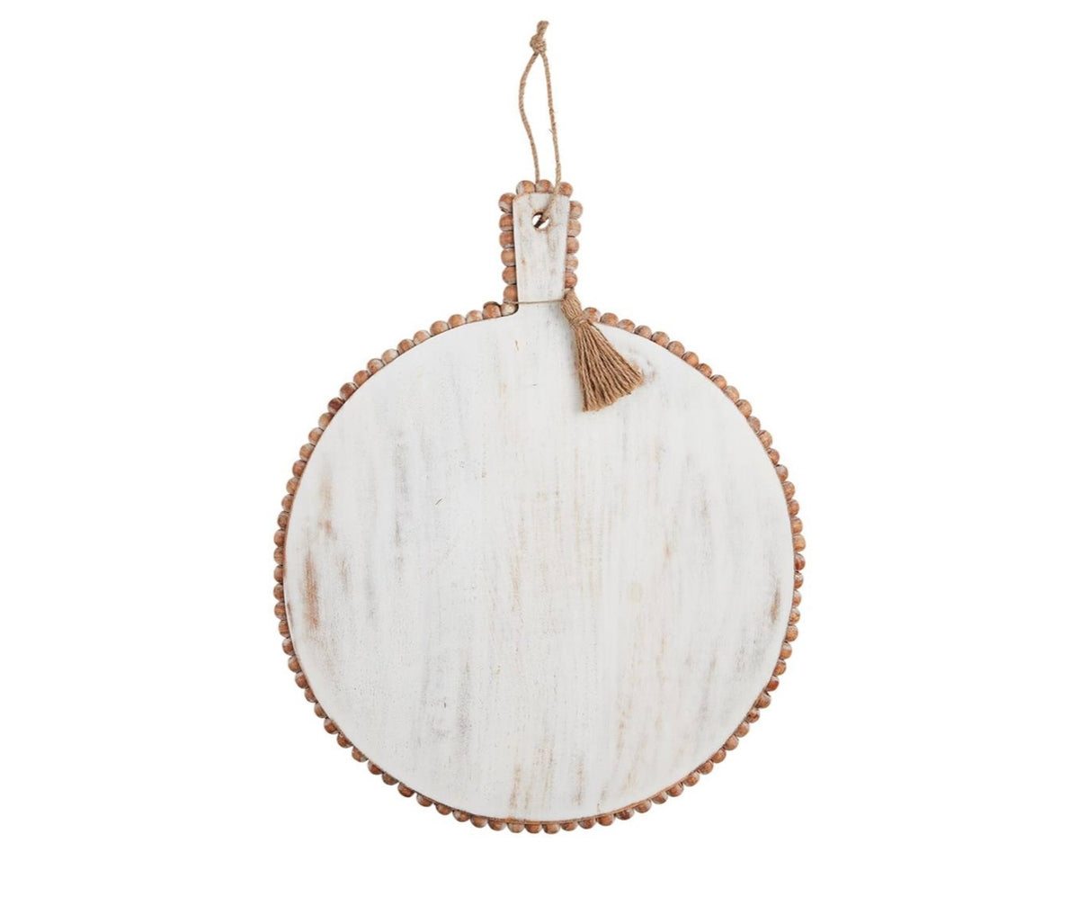 Chunky Beaded Round Board