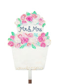Round Top Collection Mr. & Mrs. Wedding Cake Finial