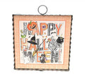 Round Top Mini Art Happy Halloween