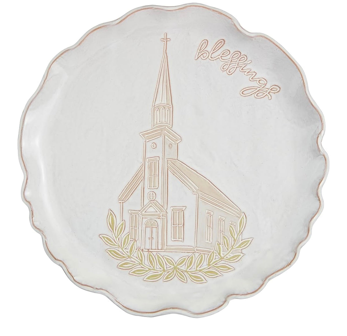 Church Blessing Platter