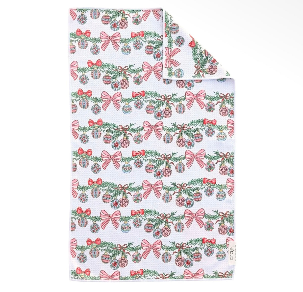 Crae Tinsel & Trim: Double Sided Hand Towel