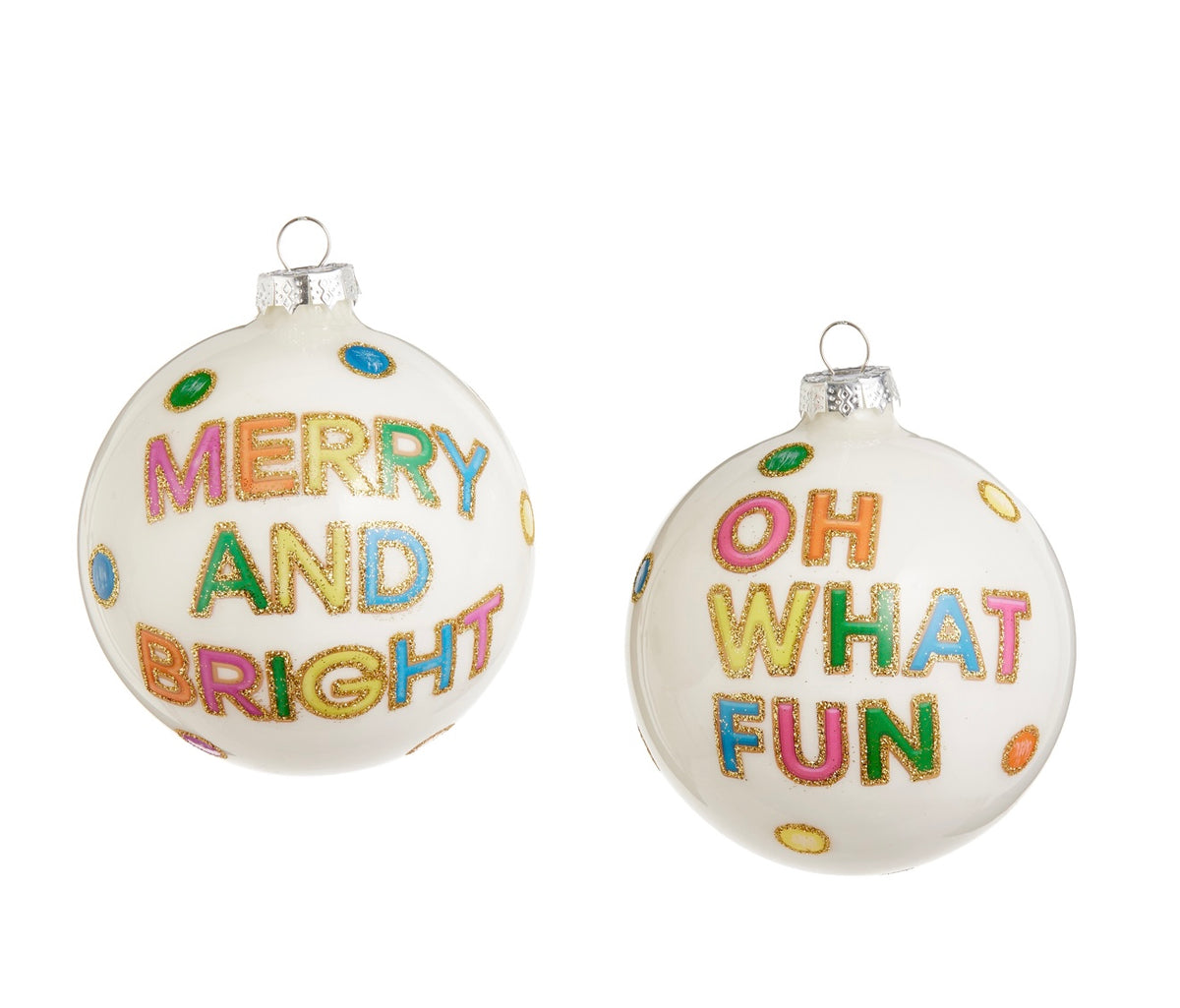 Raz 4” Fun Neon Cookies Ball Ornament