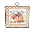 Round Top Mini Art Festive Pumpkin