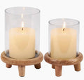 Hurricane Candle Holder Set
