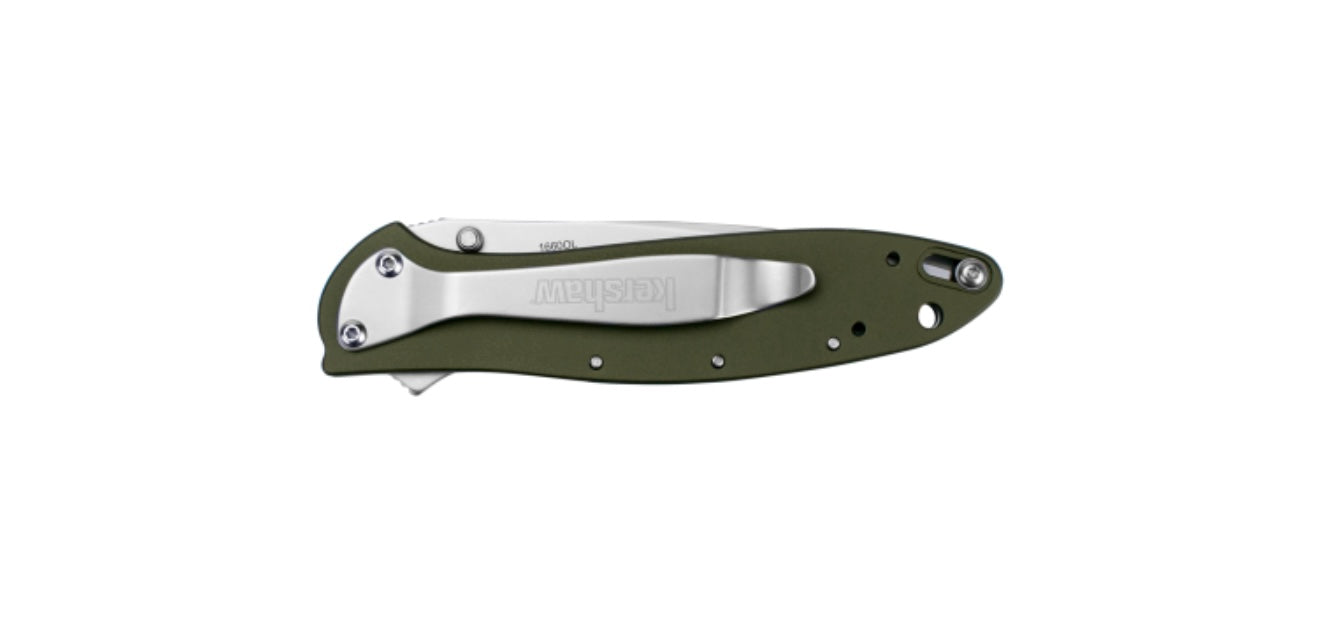 Kershaw Leek - Olive Knife