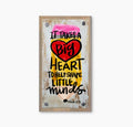 Shape Little Minds Driftwood Happy Block