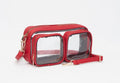Red and Clear Purse