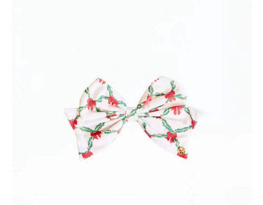 Mary Square Magnetic Bow Holiday Trellis