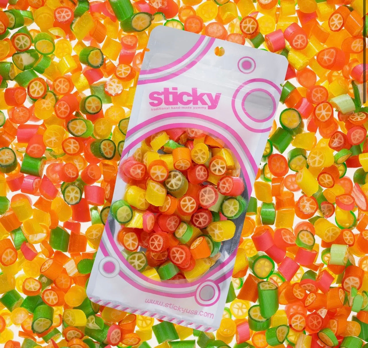 Sticky Citrus Mix Candy