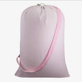Mint Pink Seersucker Hold All Laundry Bag