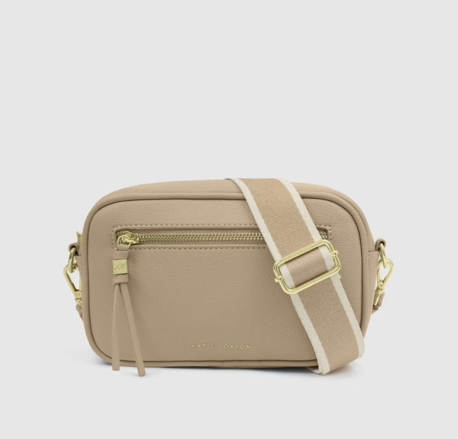 Katie Loxton Lottie Crossbody Bag - Light Taupe