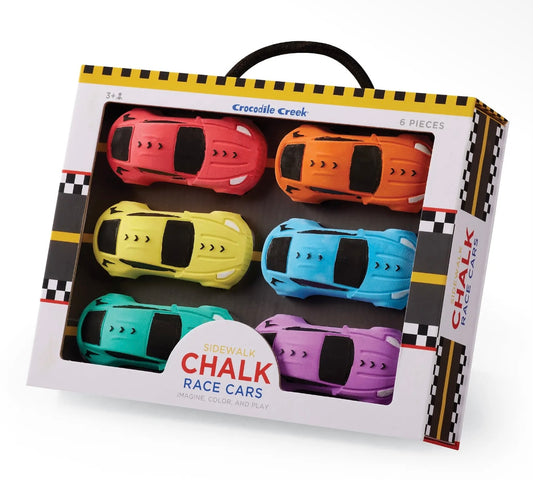 Sidewalk Chalk - Race Cars