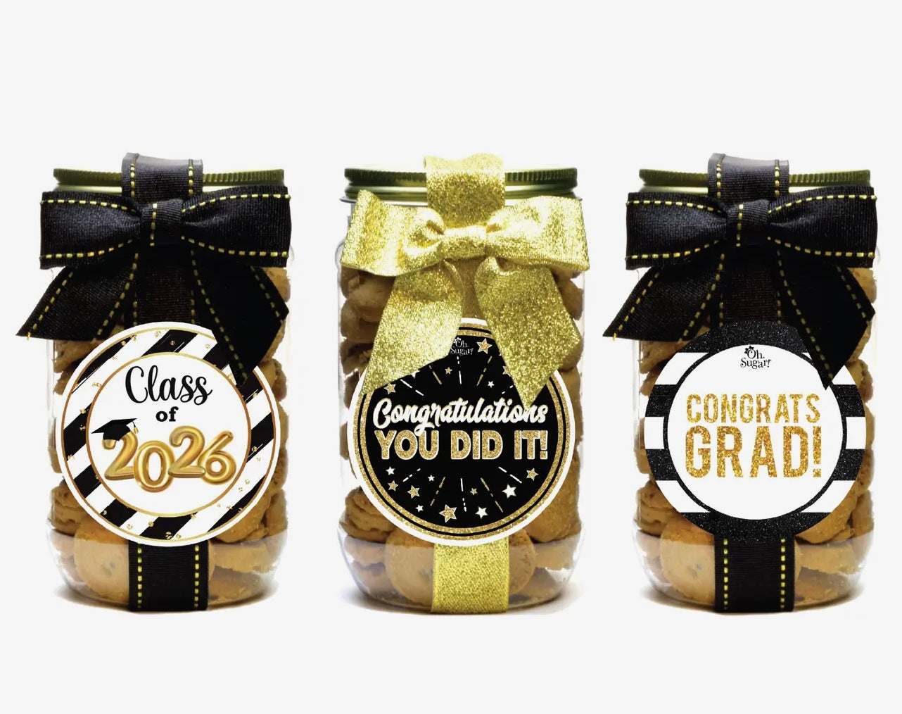 Oh Sugar Graduation Pint Jars