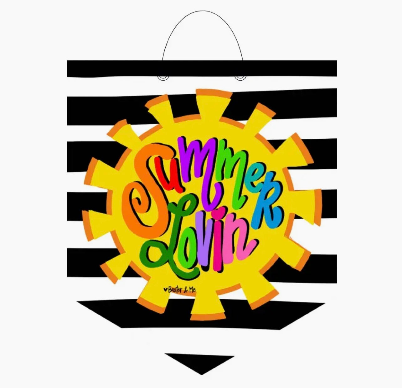 Summer Lovin Door Hanger