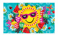 Custom Decor Hello Summer Mat