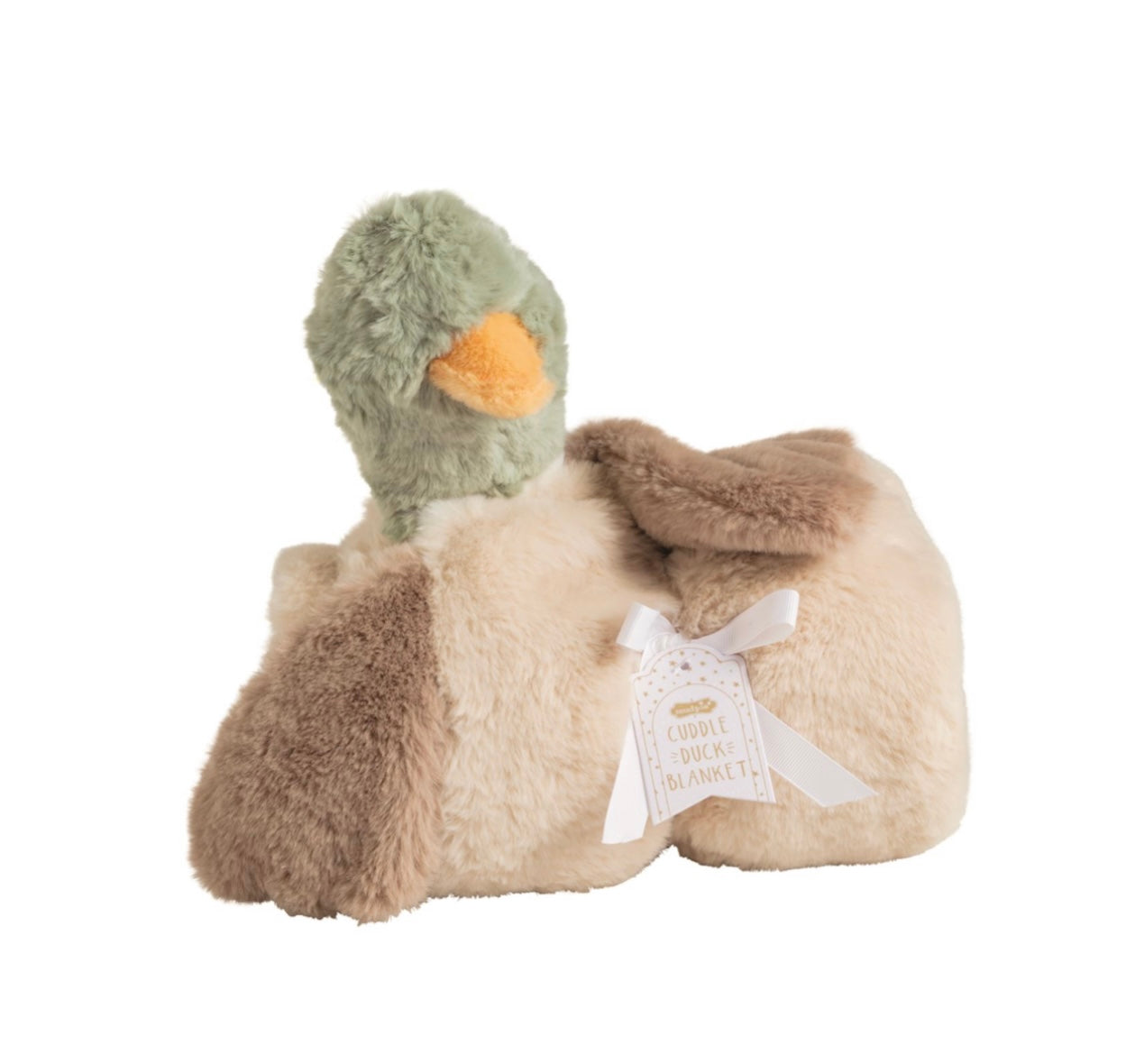 Mud Pie Duck Plush Pillow