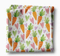 Easter Carrots Garden Spring Egg Kitchen Towel Waffle Preppy