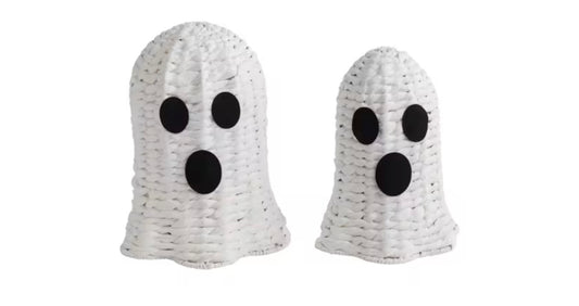 Mud Pie Woven Ghost Sitter
