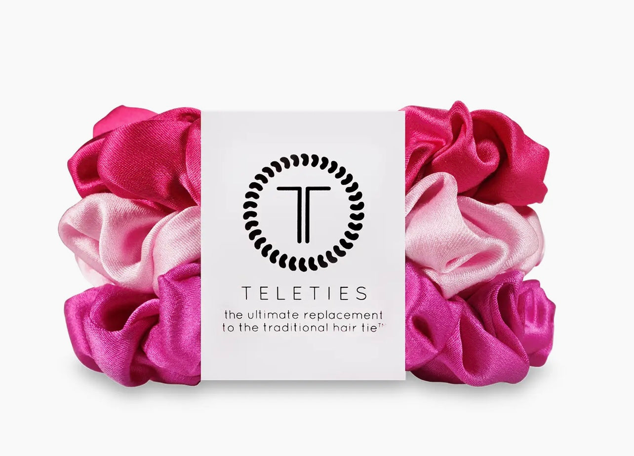 Silk Hair Scrunchie | Large | Rose All Day