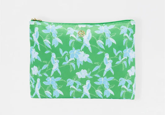 Mary Square Travel Pouch Tiki Tropics
