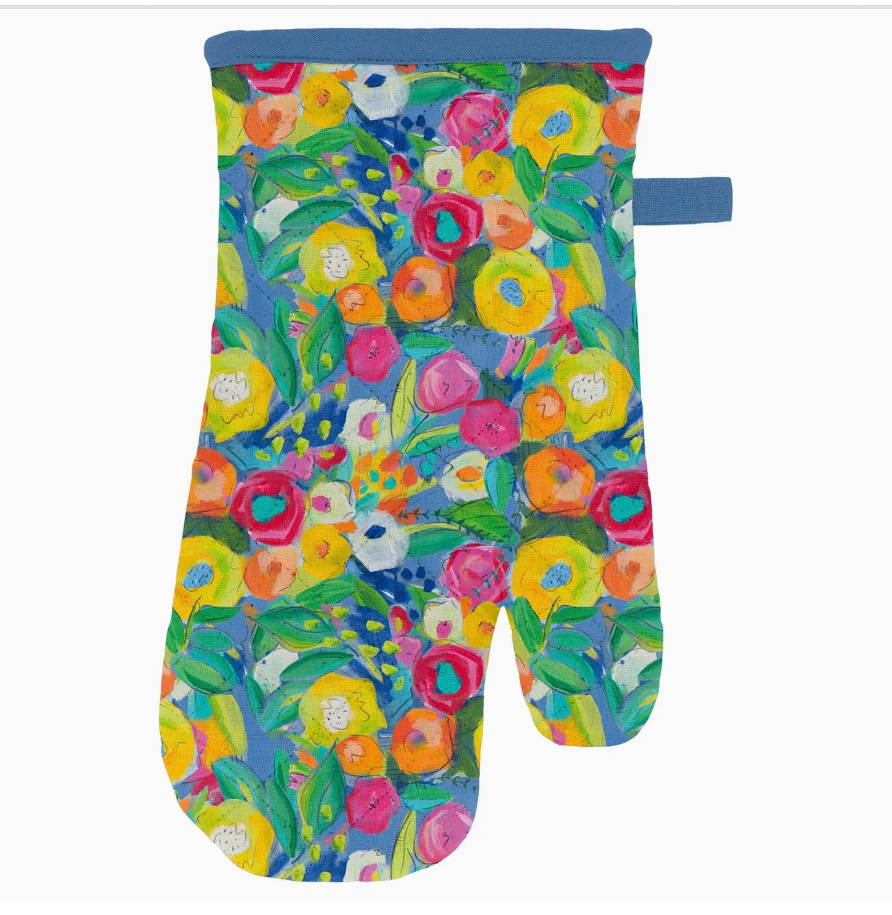 Cheerful Blossoms Oven Mit