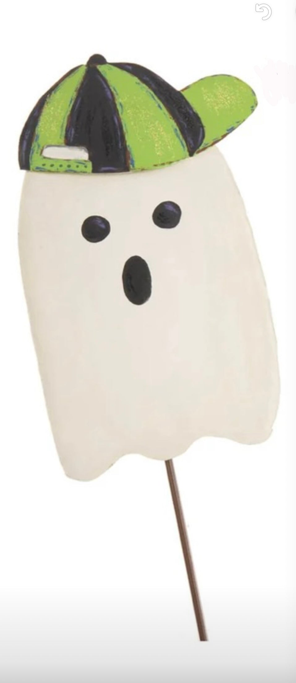 Round Top Ghost with Hat