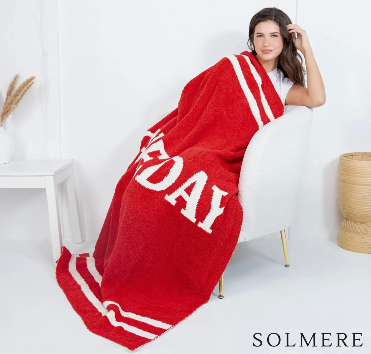 Game Day Blanket - Red