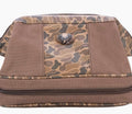 Zep Pro Buck Brown Waxed Canvas Old School Camo Men’s Toiletry Bag