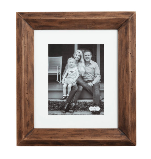 Mud Pie Large Reclaimed Matte Wood Frame
