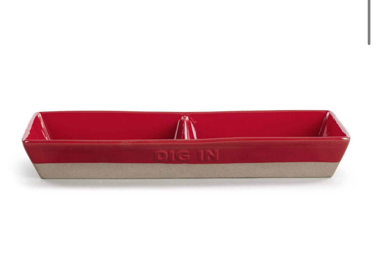 Gather Round Divided Serve Dish