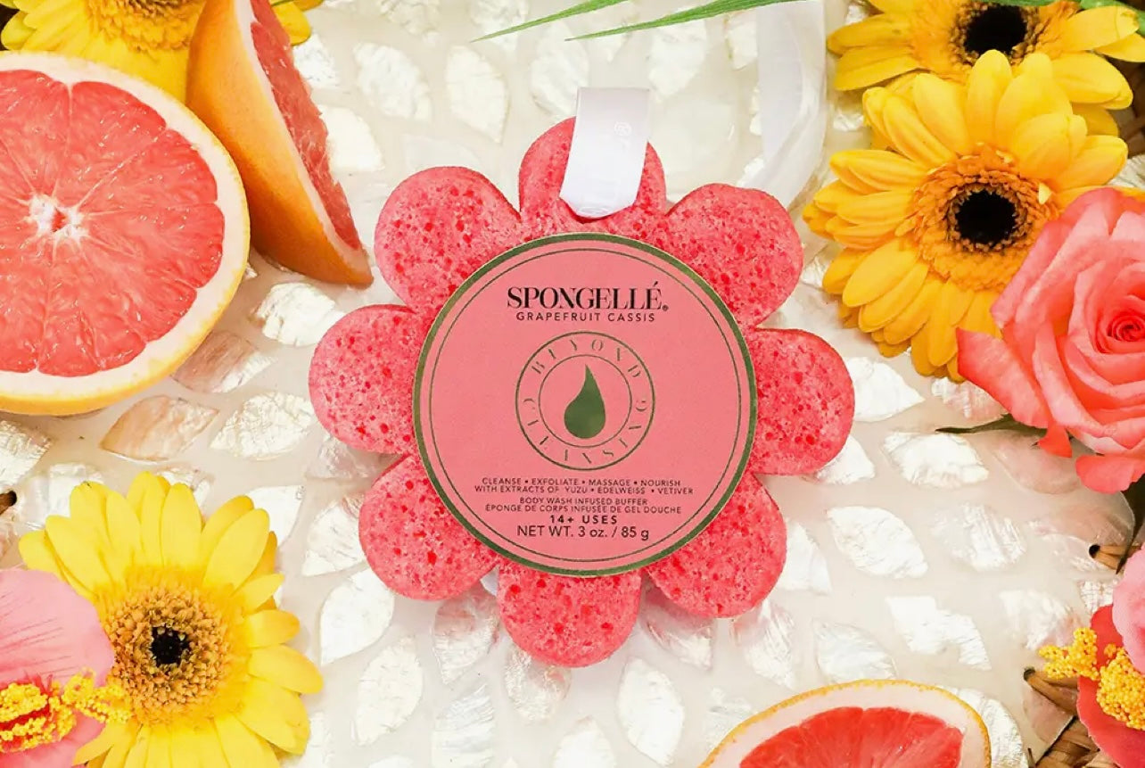 Grapefruit Cassis Wild Flower |Soap Sponge| Soap Buffer